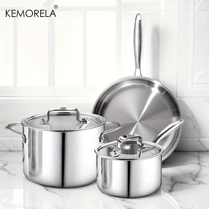 Lucille Stainless Cookeware Set