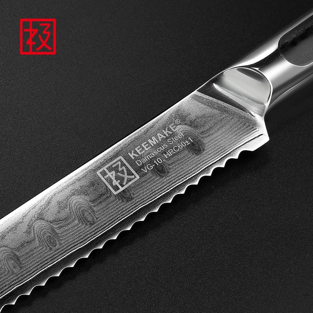 serrated Bread and Slicing Knife